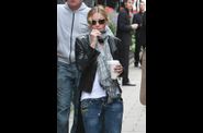 Madonna on the set of ''W.E.'' in London - August 29, 2010