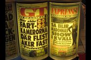 Madonna - 2012 MDNA Tour - Gothenburg - Sweden - Newspapers