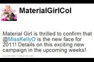 Madonna - Material Girl Spring Collection 2011 at Macy's - Kelly Osbourne