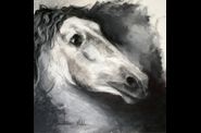 MANUELA NOBLE_PEINTURE_Métaphore et Cheval Libre (2009)