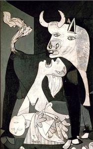 Guernica - detail -1937 - Pablo Picasso -775 x 350 cm - mu