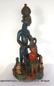 Roi en voyage Epa BENIN arts premiers africains