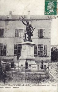 CPA Monument aux morts