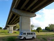 BUNDABERG Nuit sous les ponts