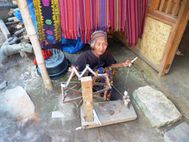 LOMBOK SUD Sade Village sasak tissage du coton (2)