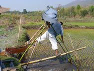 Lac Inle s'ystème d'écopage des izières (3)