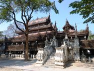 MANDALAY Monastère Shwe Nandaw (6)
