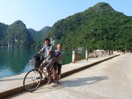 Cat Ba ballade à vélo