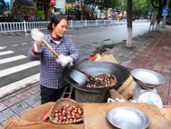 Yichang vendeuse de marrons 1