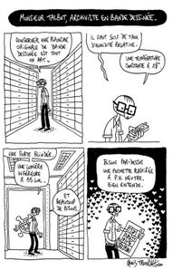 Monsieur Talbot archiviste de BD