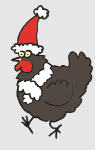 Poule de Noël - Elise Rousseau