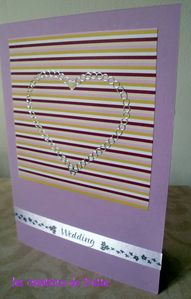 carte mariage