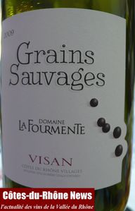 lafourmente visan grainsauvages