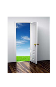 porte ouverte