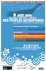JOURNEE des peuples autochtones 2009