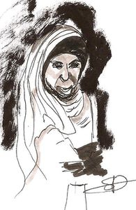 femme à l'abaya 2