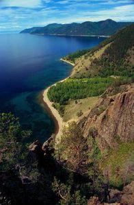cote sud-est du lac Baïkal