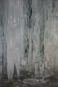 areches le planay stalagmites tunnel edf1