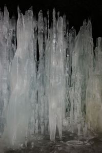 areches le planay stalagmites tunnel edf3