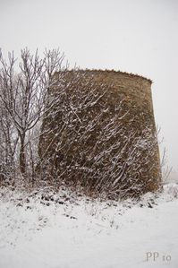 le moulin sous la neige 1