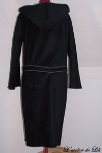 Robe de chambre dos