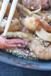crevettes et encornet à l'asiatique (11)