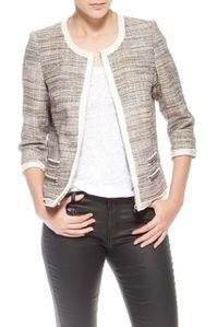 ZAPA VESTE TWEED 495€