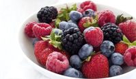 Framboises, mûres, myrtilles, groseilles