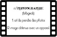 Scrap'Inès Etiquette photo cinéma à imprimer Photographi