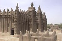 Mali-Djenné mosquée