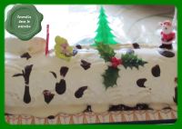 Bûche de Noël au nougat2