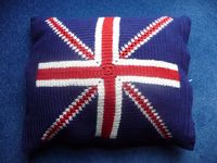 Coussin Drapeau anglais