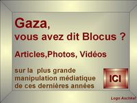 Logo - Gaza vous avez dit blocus