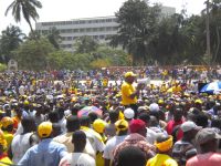 Togo 2 manifestation anti Faure Gnassingbé 1er mai 2010
