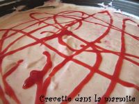 Cheese-cake, coulis de framboise3