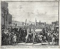 Arrivée de Jacques II d'Angleterre à Saint-Germain-en-Laye