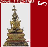 chaville encheres vente extreme orient BOUDDHA THAILANDE BR