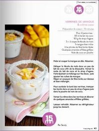 Yummy Verrine Mangue Coco