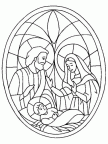 coloriages-noel-vitrail-4901