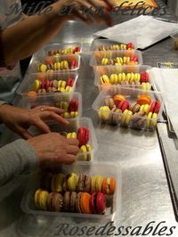 Atelier des chefs - Macarons3