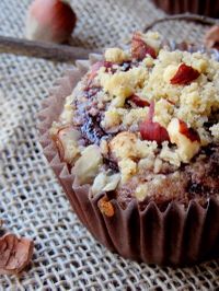 Muffins Mûres Noisettes Marine Brésil