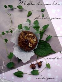 muffin Pleurotes Noisettes Annie