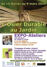 affiche OSIER DURABLE Jardin70