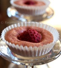 Mini financiers framboises / noix de coco