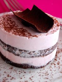 Fraisier au chocolat