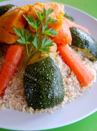 Couscous d'orge aux légumes