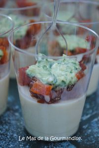 verrines crème de parmesan 1