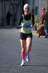 Eleonora Suizzio alla 14ma edizione della Maratona di Siracusa - Foto di Maurizio Crispi