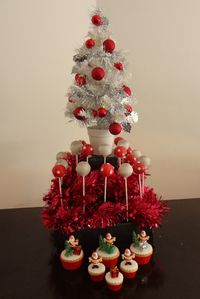 Cupcakes de Noël et cakepops