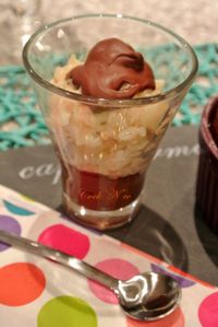 Riz au lait au Nutella